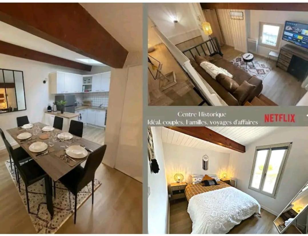 Le Loft Berbere - Ideal Couples, Familles, Business - Centre Historique, Wifi , Netflix Niort Exteriör bild